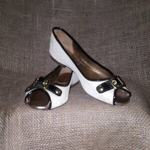 Coach, Size 6, Black/White